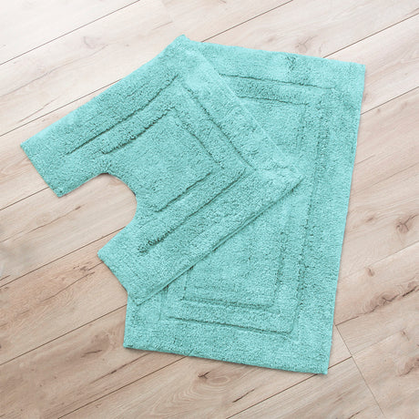 2200 GSM 2 Piece Tufted Bath Mat Set by Renee Taylor