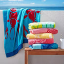 Renee Taylor 2 Pack Jacquard Velour Large Beach Towel 100 x 180 cms Tropicalia