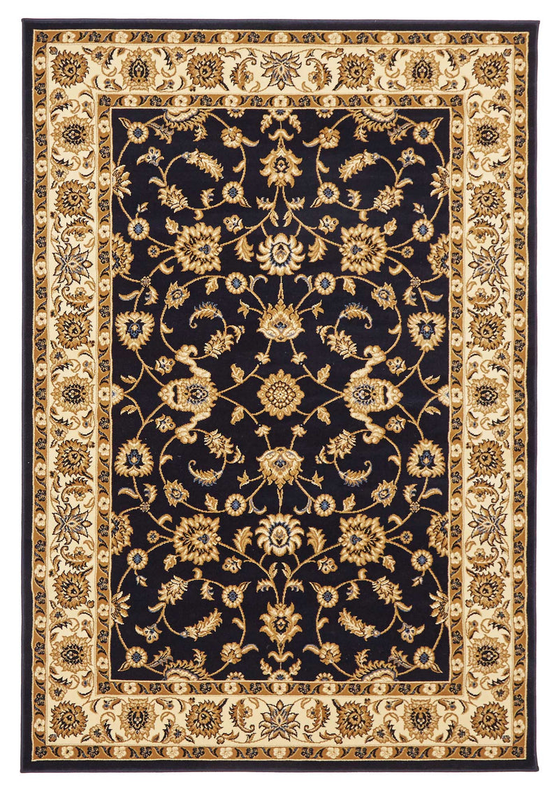 Sydney 1 Navy Ivory Rug by Rug Culture - 330X240CM - RECTANGLE