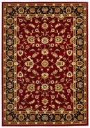 Sydney 1 Red Black Rug by Rug Culture - 290X200CM - RECTANGLE