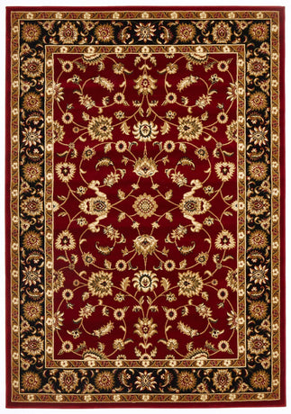 Sydney 1 Red Black Rug by Rug Culture - 290X200CM - RECTANGLE