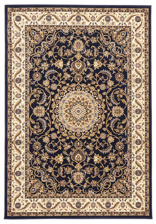 Sydney 9 Navy Ivory Rug by Rug Culture - 290X200CM - RECTANGLE