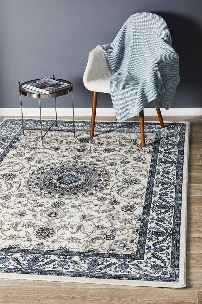 Sydney 9 White White Rug by Rug Culture - 400X300CM - RECTANGLE