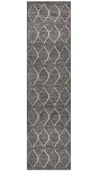 Terrace 5501 Black Runner by Rug Culture-400X80CM - RUNNER