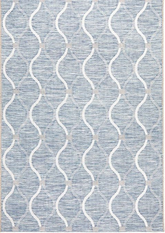 Terrace 5501 Blue by Rug Culture-290X200CM - RECTANGLE