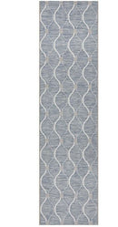 Terrace 5501 Blue Runner by Rug Culture-300X80CM - RUNNER