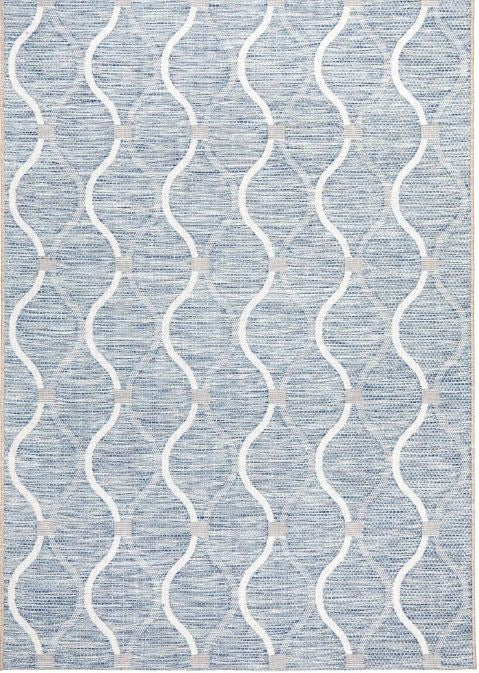 Terrace 5501 Blue by Rug Culture-330X240CM - RECTANGLE