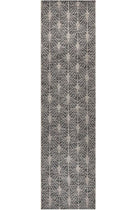 Terrace 5502 Black Runner by Rug Culture-300X80CM - RUNNER