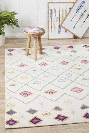 Zanzibar 763 White by Rug Culture - 400X300CM - RECTANGLE