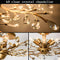 Crystal Chandelier Vintage, 5 Lights, Gold