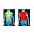 XL Electric Vest Heated Jacket USB Thermal Warm Heat Pad Winter Body Warmer Unisex