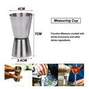 Boston Cocktail Shaker Set Maker Mixer Martini Spirit Bar Strainer Bartender Kit