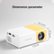 Mini Projector HDMI USB LED HD 1080P Home Cinema Portable Pocket Projector Party