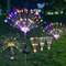 Colourful Fireworks 120 LED Fairy String Lights Starburst Solar Xmas Garden Night Lamp Hot NEW