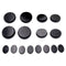 16 Pcs Hot Massage Basalt Stone Volcanic Stones Kit Rock SPA Oiled Massager Salon