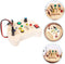 Toddler Busy Board Intelligence Learning Toys Sensory Montessori Board Kids Toy