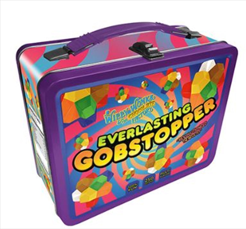 Willy Wonka – Everlasting Gobstopper Tin Carry All Fun Box