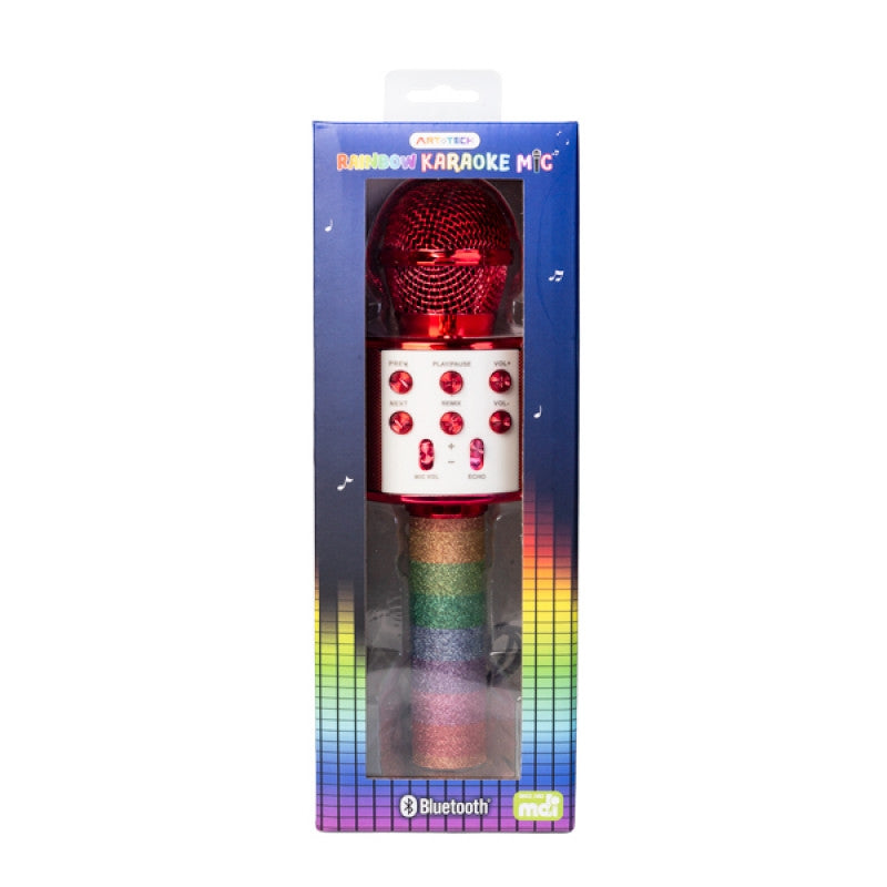 Wireless Karaoke Mic Rainbow