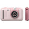 Kids HD Digital Camera Pink - Children's Selfie Photo Video 2.4 Inch Screen