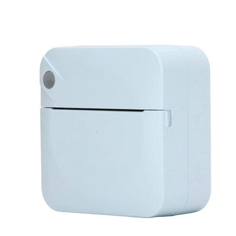 Portable Mini Printer Blue - Inkless Bluetooth Phone Pocket Thermal Printing