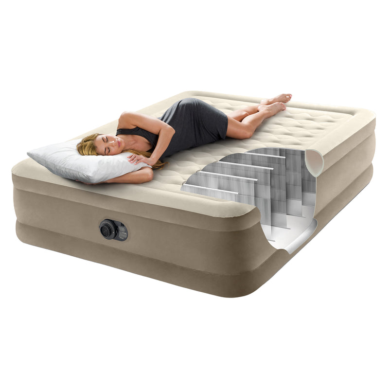 Intex Dura-Beam® Deluxe Queen Ultra Plush Air Mattress