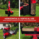 Yukon 75 Ton Petrol Hydraulic Horizontal And Vertical Log Splitter Electric Start