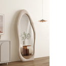 1.7m Standing Maiden Mirror Full Length Aesthetic Full Size Floor Mirror Bedroom Creative Modern Deco Pearl White