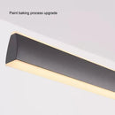 Modern Minimalist Trapezoid Pendant Light Adjustable LED Bar Light White