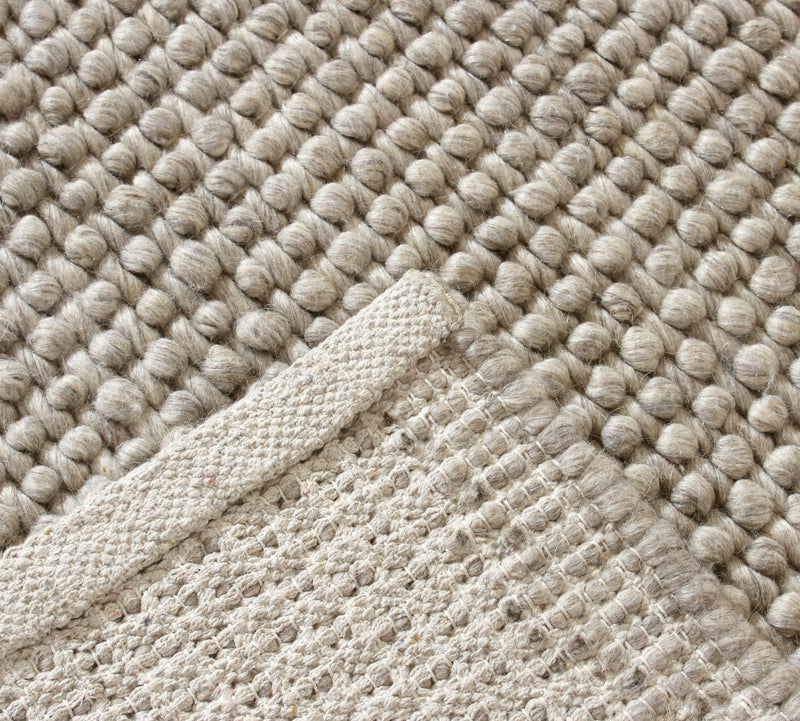 Aura Hand Woven Loop Pile Wool Rug - 240x340