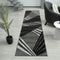 Adore Geometric Textural Rug - Grey - 120x170