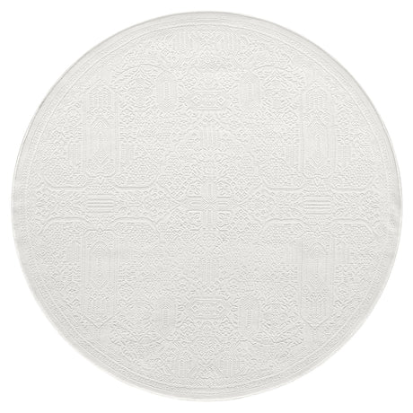 Grande Jacquard Rug - Ivory - 120x170