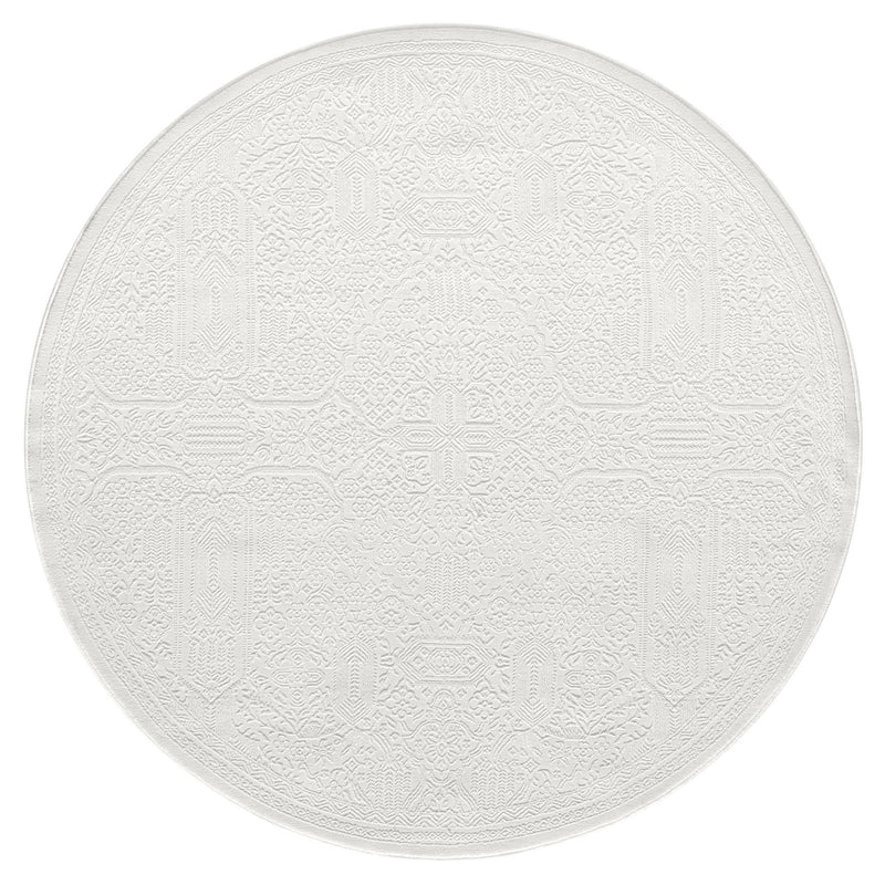 Grande Jacquard Rug - Ivory - 120x170