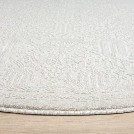 Grande Jacquard Rug - Ivory - 120x170