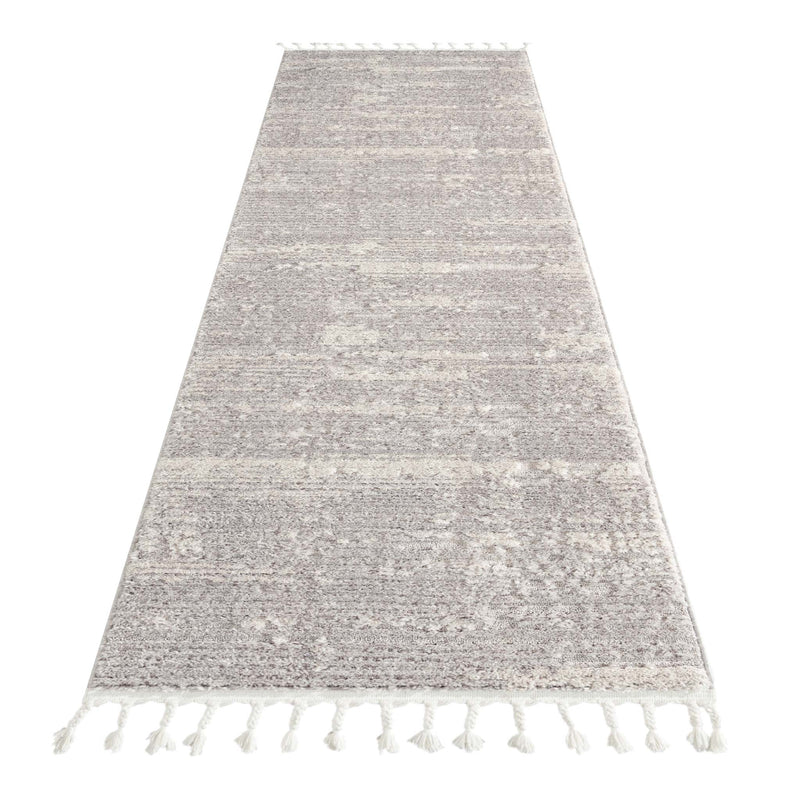 Addie Soft Pile Rug - Light Grey - 120x180