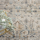 Aubre Contemporary Area Rug - Taupe - 160x160