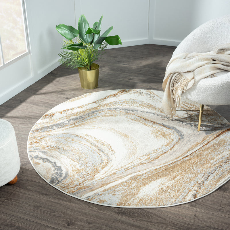 Avani Marble Rug - Sand - 160x230