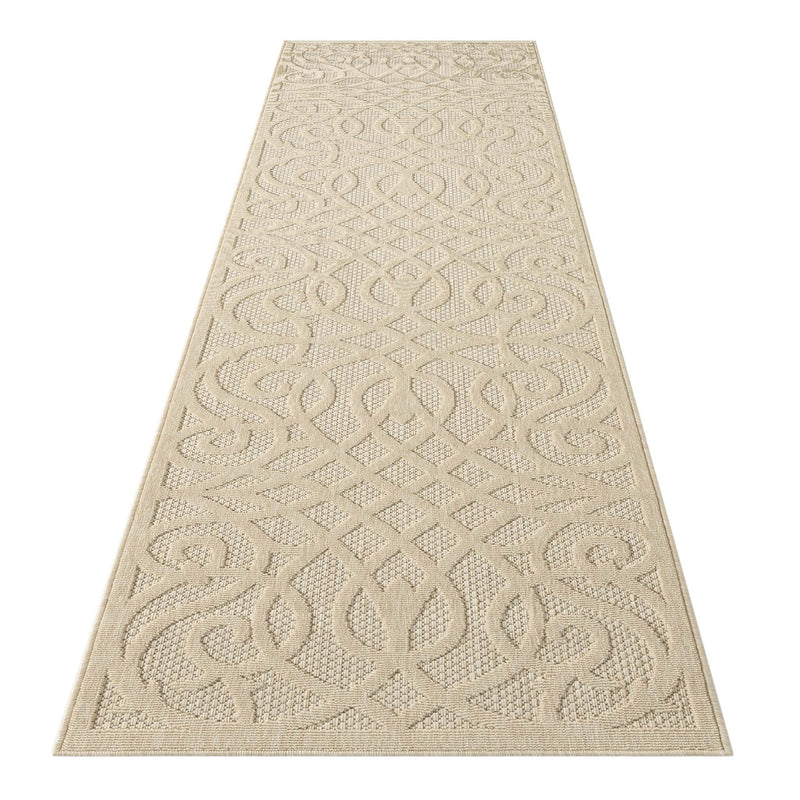 Alpha Outdoor Rug - Cream - 80x150