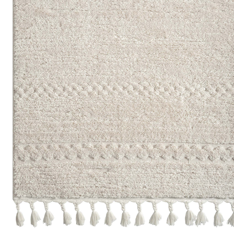 Addie Soft Pile Rug - Ivory - 80x150