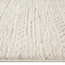 Addie Soft Pile Rug - Ivory - 80x150