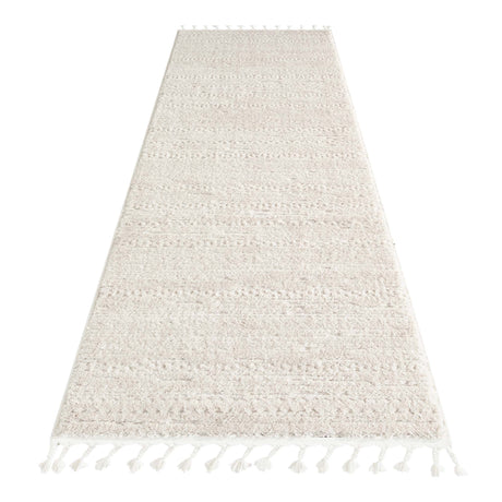 Addie Soft Pile Rug - Ivory - 80x300