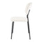 White Whisper Teddy Fabric Dining Duo