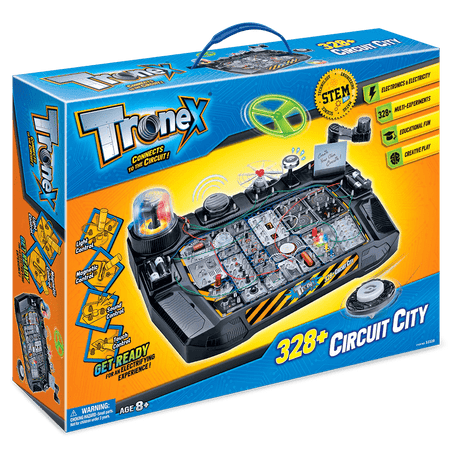 Tronex 328+ Circuit City STEM Kit Toy for Kids Educational Circuit Learning Board