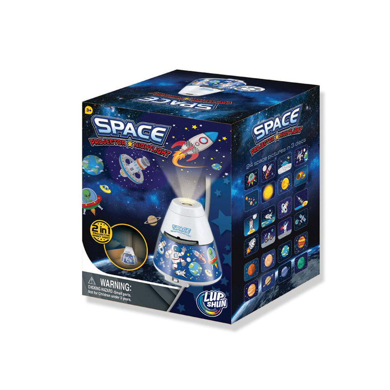 Space Capsule Projector Night Light Kids STEM Toy - Space Planet