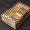 Wooden Domino Game Set Handmade Dominoes in Gift box