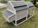 YES4PETS 230 CM XL Chicken Coop Rabbit Hutch Guinea Pig Cage Ferret House