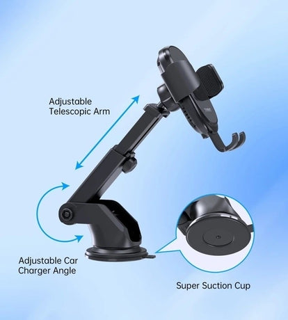 CHOETECH T203-F 15W Gravity Car Charger Holder