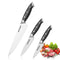 Warmot 3-Piece High Carbon Stainless Steel Ultra Chef Knife Set with Gift Box (317-3)