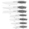 Warmot 7-Piece High Carbon Stainless Steel Ultra Chef Knife Set with Gift Box (317-7)