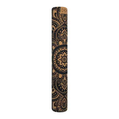 Yoga Design Lab Cork Yoga Mat 3.5mm Mandala Black