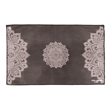 Yoga Design Lab Hand Yoga Towel Mandala Black